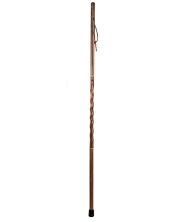 Oak Walking Stick, Breaks Down for Travel