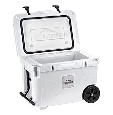 Monoprice Portable Wheeled Emperor Cooler 50 Liter Cooler