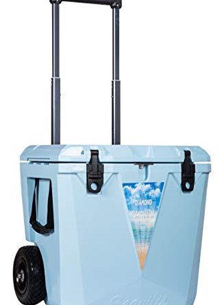 Seavilis Heavy Duty Wheeled Cooler with Retractable Handle