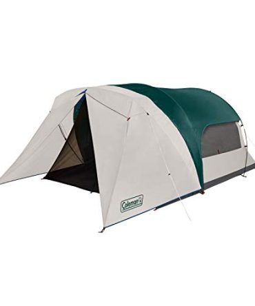 Coleman Cabin Camping Tent with Weatherproof Screen Room | 6 Person