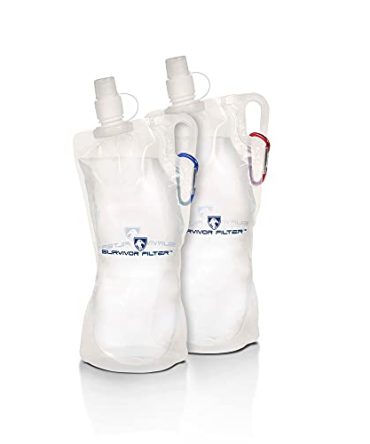 Survivor Filter Collapsible Water Bottles