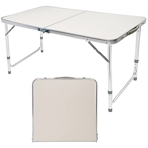 Aluminum Folding Table with Handle