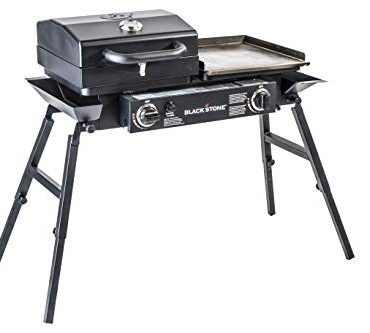 Blackstone Tailgater Stainless Steel 2 Burner Portable Gas Grill