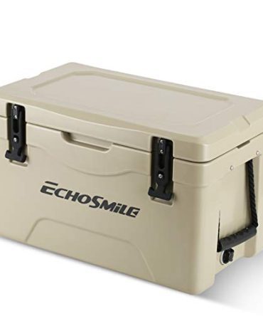 Portable Ice Chest Cooler with Durable Handles