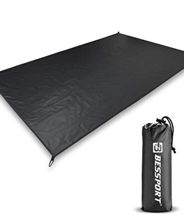 Hiking Waterproof Camping Tarp with Drawstring Carrying Bag