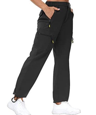 Dry Hiking Lightweight Joggers Pants Water Resistant