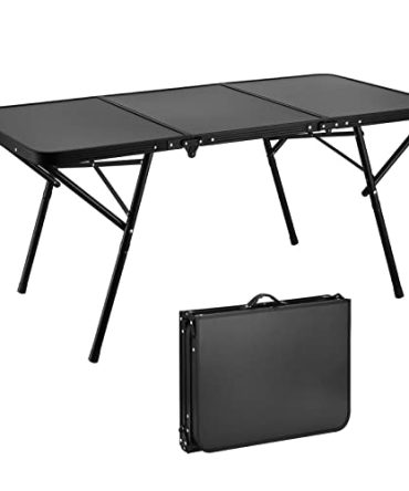 4 ft Portable Aluminum Outdoor Folding Table