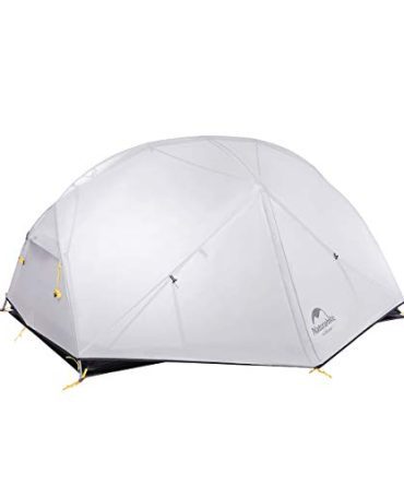 2 Person 3 Season Backpacking Tent - Lightweight and Free-Standing for Hiking and Outdoor Adventures.