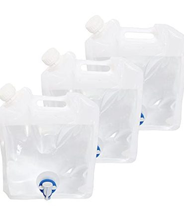 TIYASTUN Collapsible Water Container Bag with Spigot