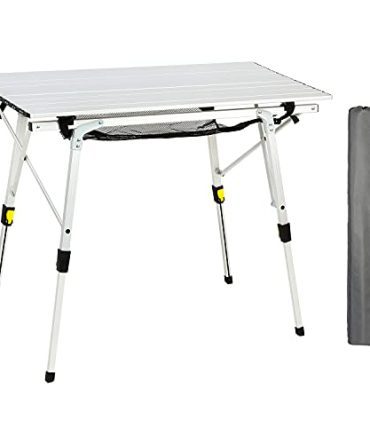 PORTAL Portable Folding Camping Table All Aluminum