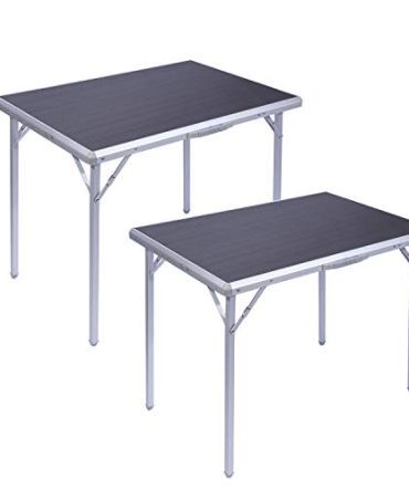 Folding Table for Camping Set of 2