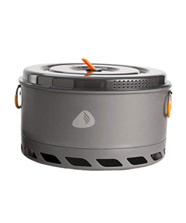 Camping Pot and Lid for Camp Cooking with Jetboil