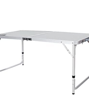 Adjustable Height Lightweight Portable Camping Table