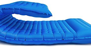 4 Inch Camping Sleeping Mat with Built-in Pump, Ultralight & Durable & Compact