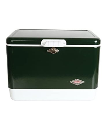 Steel-Belted Cooler Keeps Ice Up to 4 Days