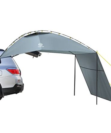 Coastrail Outdoor Car Canopy Sun Shade with Side-Wall