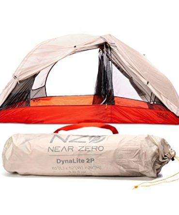 Near-Zero 2-Person Ultra-Lightweight 2 Door Mesh Tent