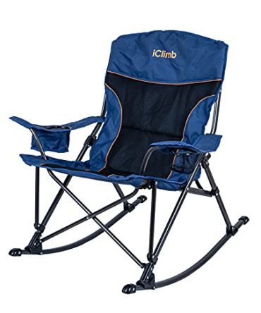 Folding Rocking Chair Heavy Duty Camping