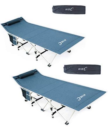 Extensive Sturdy Folding Tenting Cot