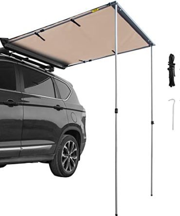 Pull-Out Retractable Vehicle Awning Waterproof Sunshade