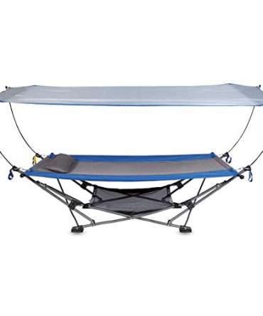 Portable Folding Hammock with Removable Canopy