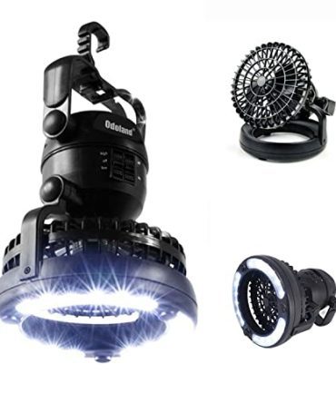 Portable LED Camping Lantern with Ceiling Fan - Your Ultimate Camping Companion