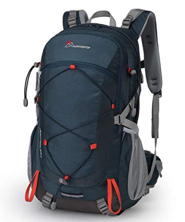 MOUNTAINTOP 40L Hiking Backpack with Rain Covers