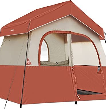 6 Person Camping Easy Set Up Family Tent