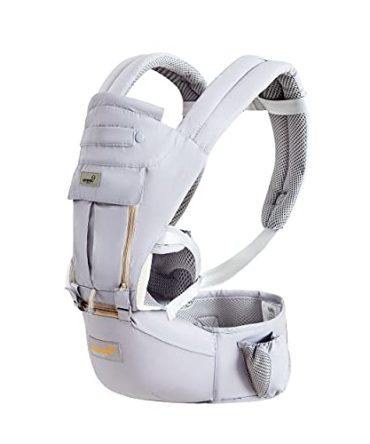 Baby Carrier Wrap Newborns to Toddler with Hip Seat