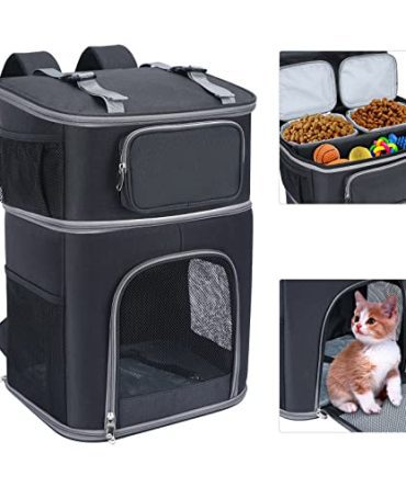 VERSMELO 2-in-1 Pet Carrier Backpack with Travel Bag