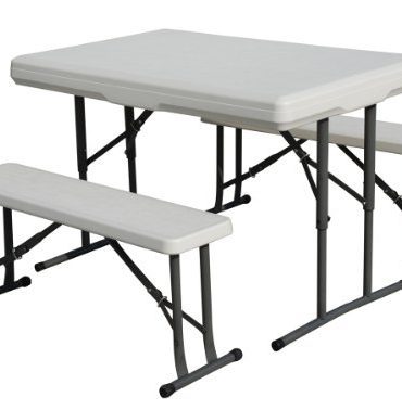 Stansport Heavy-Duty Picnic Table and Bench Set