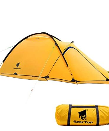 Hiking Waterproof Backpacking Tent Double Layer All Weather