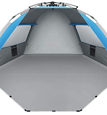 X-Large 4 Person Beach Tent Sun Shelter