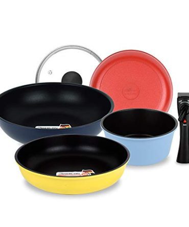 The Induction Cookware Set: Nonstick, Detachable, and Perfect for Any Kitchen