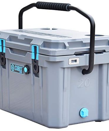 20 Quart Gray Lifetime Rotomolded Ice Cooler