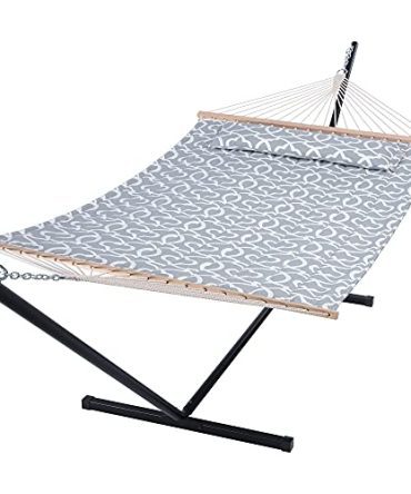 Extra Large Double Hammock with Stand