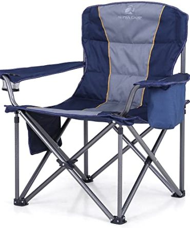 ALPHA CAMP Oversized Camping Folding Chair