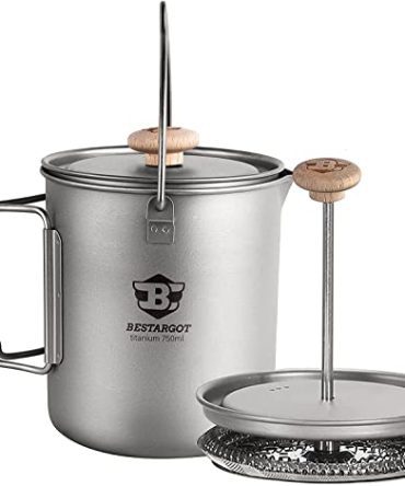 Outdoor Camping Titanium French Press