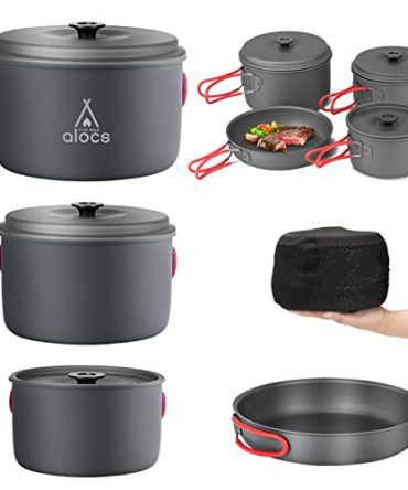 Outdoor Camping Large Size Hanging Pot Pan