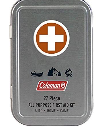 Safety with the Coleman 27-Piece All-Purpose Mini First Aid Kit - Your Compact Companion for Car, Home, and Emergency Preparedness