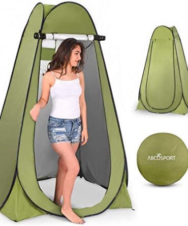 Portable Outdoor Shower Tent, Camp Toilet