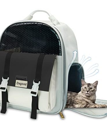 Cat & Dog Black Portable Breathable Carrier Backpack made for hiking and travel