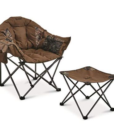 Guide Gear Club Camping Chair with Foot Rest