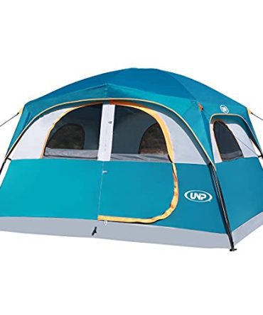 Double Layer Cabin Tents with 1 Mesh Door