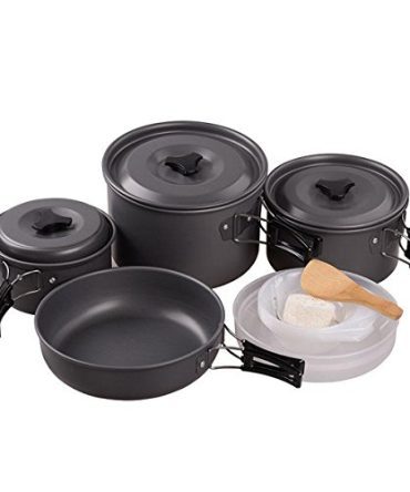 Cooking Picnic Bowl Pot Pan Set 