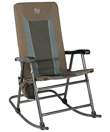 Foldable Padded Rocking Chair for Hiking