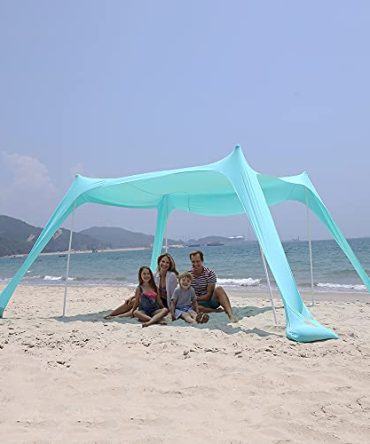 SHINYEVER Beach Tent Sun Shade