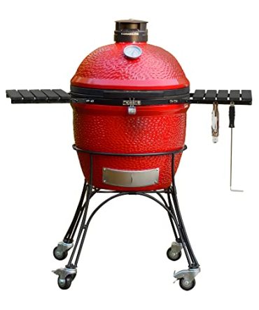 Classic Joe II 18-inch Charcoal Grill with Cart and Side Shelves