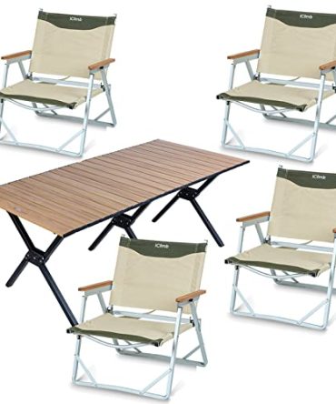 Lightweight Stable Folding Rectangle Table Bundle