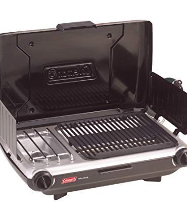 Tabletop Propane 2 in 1 Grill/Stove, 2 Burner